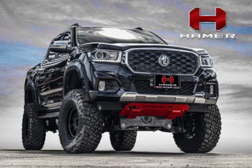 HAMER ชุดแผ่นเหล็กปกป้องรถ SKID PLATE ของรถ MG EXTENDER 2017+