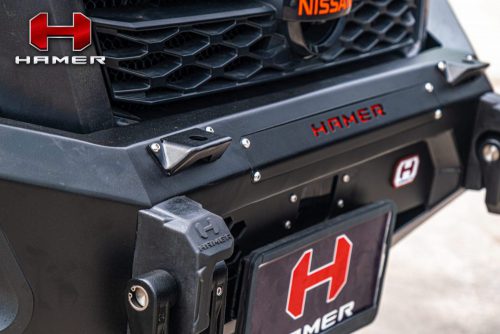 กันชนหน้า Hamer รุ่น KING-SERIES ของรถ NISSAN NAVARA PRO4X 2020+