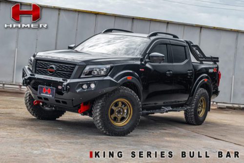 กันชนหน้า Hamer รุ่น KING-SERIES ของรถ NISSAN NAVARA PRO4X 2020+