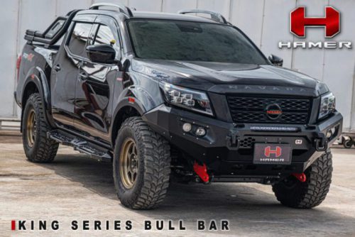 กันชนหน้า Hamer รุ่น KING-SERIES ของรถ NISSAN NAVARA PRO4X 2020+