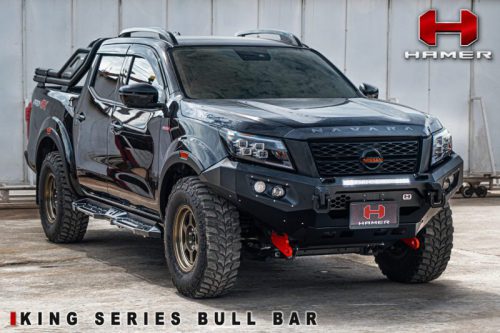 กันชนหน้า Hamer รุ่น KING-SERIES ของรถ NISSAN NAVARA PRO4X 2020+