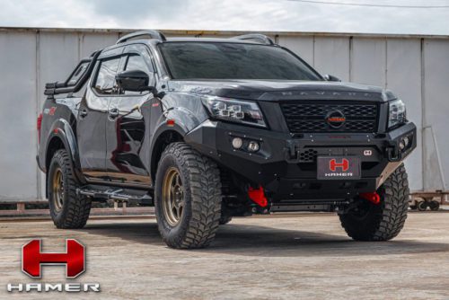 กันชนหน้า Hamer รุ่น KING-SERIES ของรถ NISSAN NAVARA PRO4X 2020+