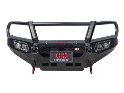 กันชนหน้า Hamer king series plus pro4x ของรถ NISSAN NAVARA PRO4X 2020+