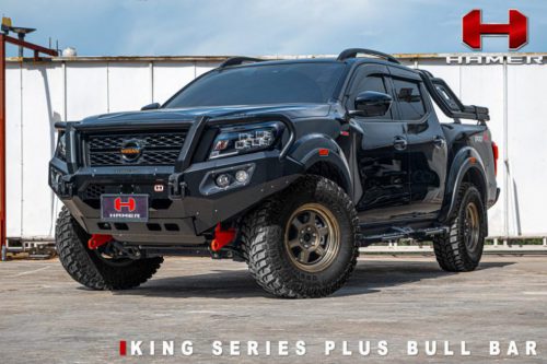 กันชนหน้า Hamer รุ่น KING-SERIES PLUS ของรถ NISSAN NAVARA PRO4X 2020+