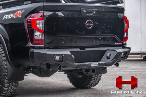 กันชนหลัง Hamer รุ่น NOVA SERIES ของรถ NISSAN NAVARA NP300 (2020)
