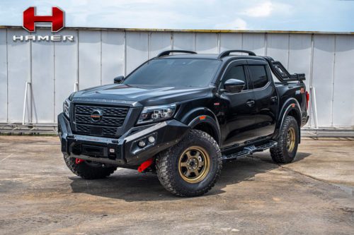 กันชนหน้า Hamer รุ่น PRIME-SERIES ของรถ NISSAN NAVARA PRO4X (2020+)