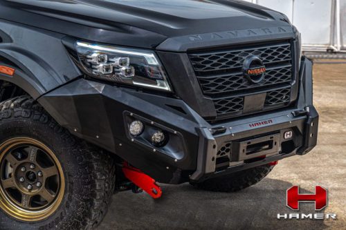 กันชนหน้า Hamer รุ่น PRIME-SERIES ของรถ NISSAN NAVARA PRO4X (2020+)