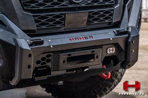 กันชนหน้า Hamer รุ่น PRIME-SERIES ของรถ NISSAN NAVARA PRO4X (2020+)