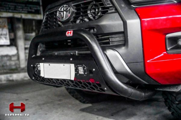 กันชนหน้า Hamer รุ่น STORM ของรถ TOYOTA HILUX REVO ROCCO ปี2020