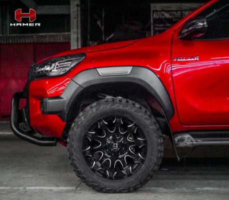 กันชนหน้า Hamer รุ่น STORM ของรถ TOYOTA HILUX REVO ROCCO ปี2020