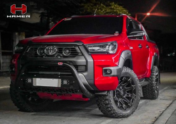 Hamer กันชนหน้ารถ STORM NUDGE BAR FOR TOYOTA REVO ROCCO 2021