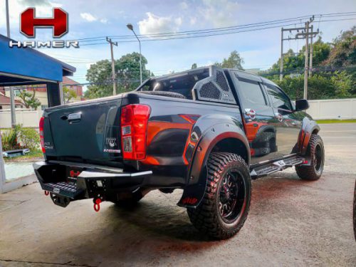 Hamer WARRIOR SERIES ROLL BAR สำหรับ รุ่น ISUZU D-MAX 2012-2016