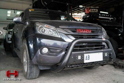 กันชนหน้ารุ่น STORM ของ HAMER สำหรับ ISUZU MU-X 2012-2017