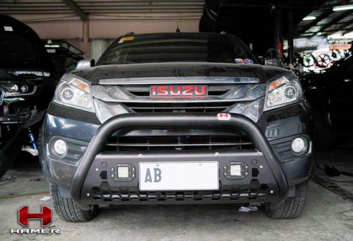 กันชนหน้ารุ่น STORM ของ HAMER สำหรับ ISUZU MU-X 2012-2017