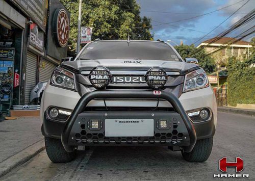 กันชนหน้ารุ่น STORM ของ HAMER สำหรับ ISUZU MU-X 2012-2017