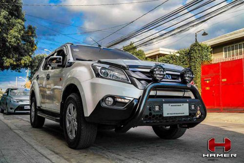 กันชนหน้ารุ่น STORM ของ HAMER สำหรับ ISUZU MU-X 2012-2017