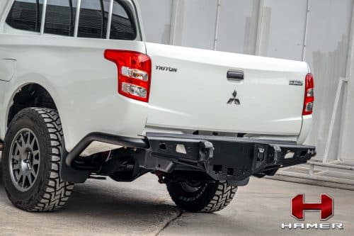 กันชนหลัง รุ่น S-SERIES ของรถ MITSUBISHI TRITON 2019 (LWB)