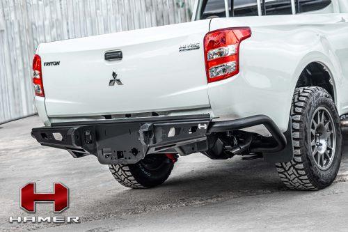 กันชนหลัง รุ่น S-SERIES ของรถ MITSUBISHI TRITON 2019 (LWB)
