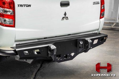 กันชนหลัง รุ่น S-SERIES ของรถ MITSUBISHI TRITON 2019 (LWB)