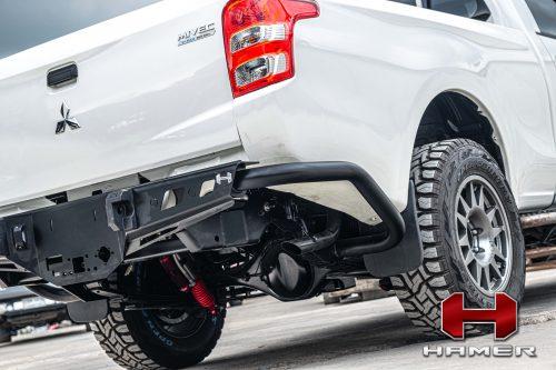 กันชนหลัง รุ่น S-SERIES ของรถ MITSUBISHI TRITON 2019 (LWB)