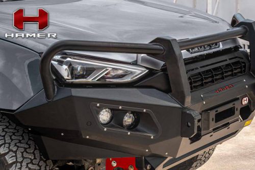 Hamer กันชนหน้า รุ่น King Plus สำหรับ Isuzu mu-x 2021