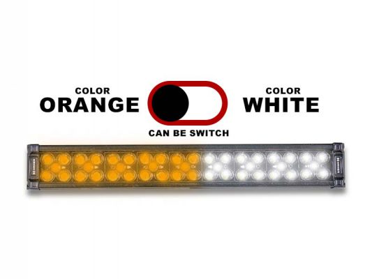 Hamer ไฟ LED LIGHT BAR สีส้ม เเละ สีขาว สามารถเปลี่ยนสีได้
