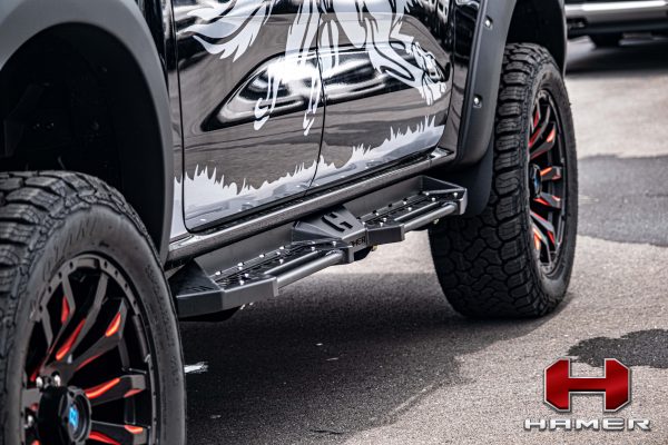 SHADOW SERIES SIDE STEPS FOR FORD RANGER NEXT GEN 2022